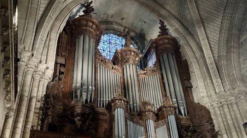 Après Pâques, l’orgue de la cathédrale d’Angers va être inauguré