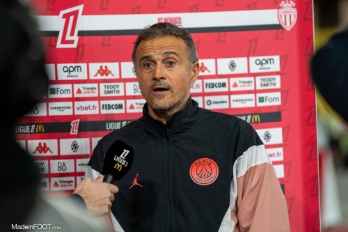 La réaction de Luis Enrique après la défaite du PSG face à l'OGC Nice