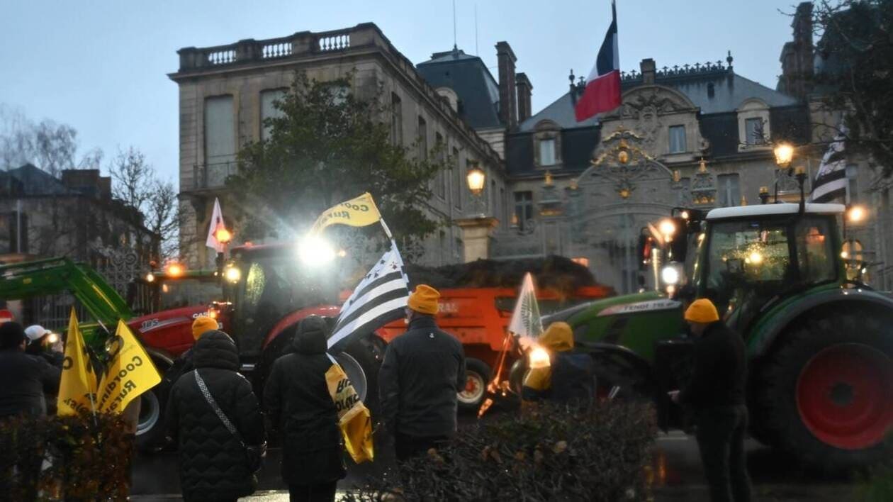 Gestion de l’eau en Ille-et-Vilaine : la démonstration de force des agriculteurs à Rennes