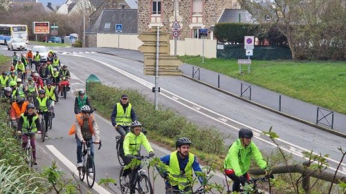 Entre Dinard et Saint-Malo, des cyclistes alertent sur le danger du passage du barrage de la Rance