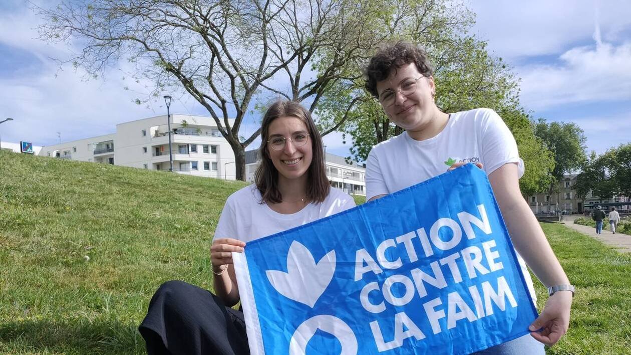 Quarante étudiants angevins ont marché au profit d’Action contre la faim