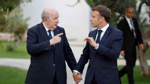 Macron est « l’unique point de repère » pour régler les différends selon le président algérien