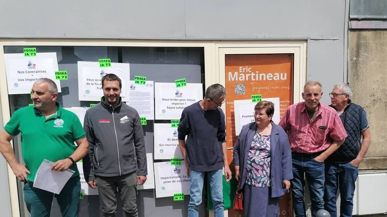 Des agriculteurs en colère attendus au Mans ce lundi soir