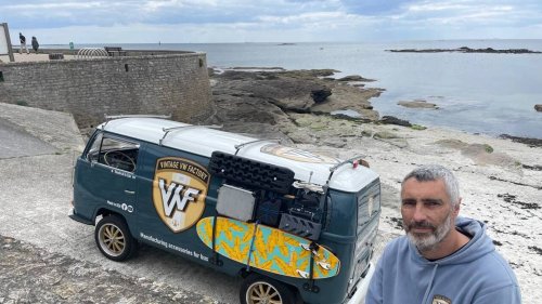 PORTRAIT. Ce Breton passionné d’anciens « Combi » Volkswagen fabrique des pièces introuvables