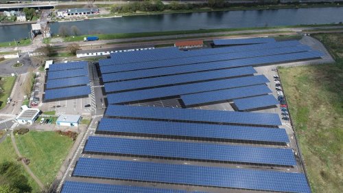 Près du Havre, une immense centrale photovoltaïque va alimenter le site de Safran Nacelles