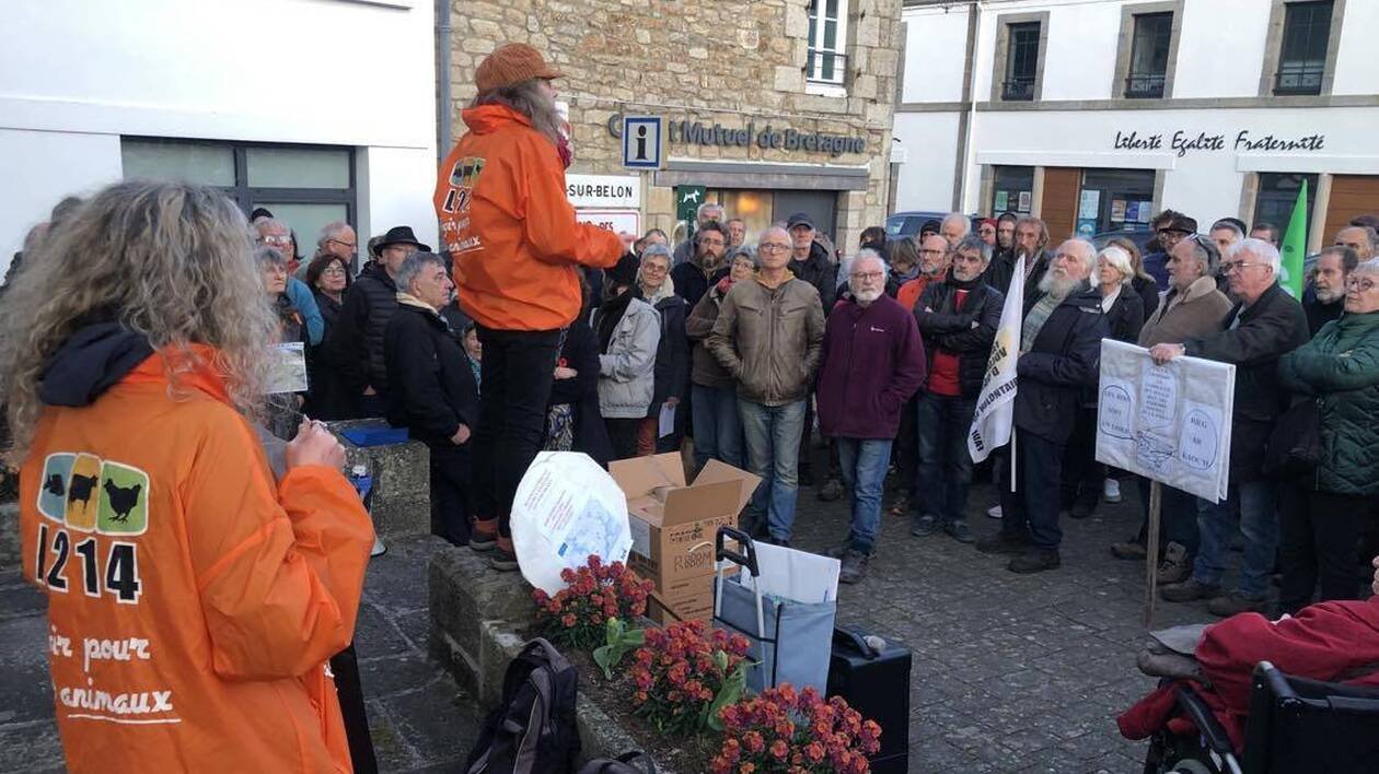 Ils ne veulent pas de l’extension d’un élevage porcin à Riec-sur-Bélon