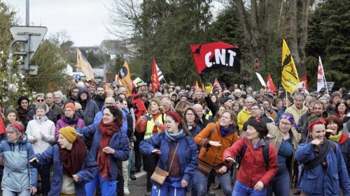 À Ploërmel, le rassemblement contre la réforme des retraites mobilise environ 1 600 personnes