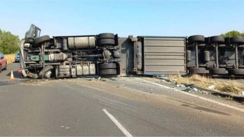 Poids lourd couché sur l’A81 entre la Mayenne et la Sarthe : le trafic rétabli à 20 h 30