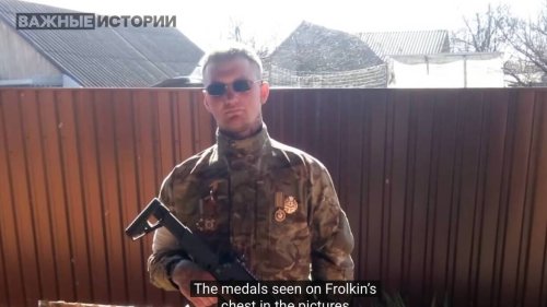 Le soldat russe Daniil Frolkin puni… mais pas pour son crime de guerre
