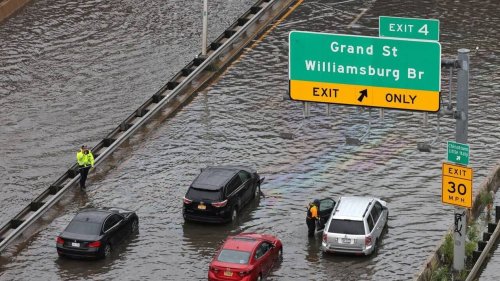 EN IMAGES. New York touchée par de spectaculaires inondations