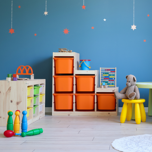 Comment aménager une salle de jeux Montessori ? Tête à modeler