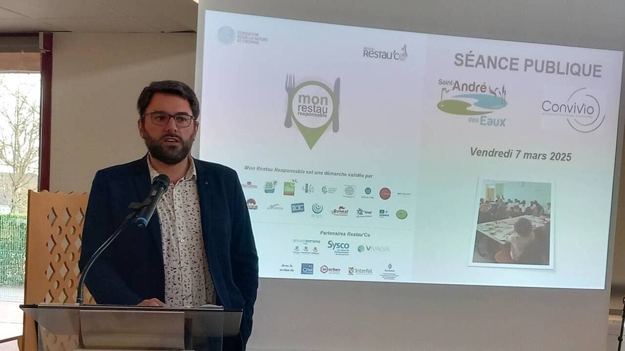 Mon restau responsable : Saint-André-des-Eaux engagée «pour une alimentation plus saine et durable»