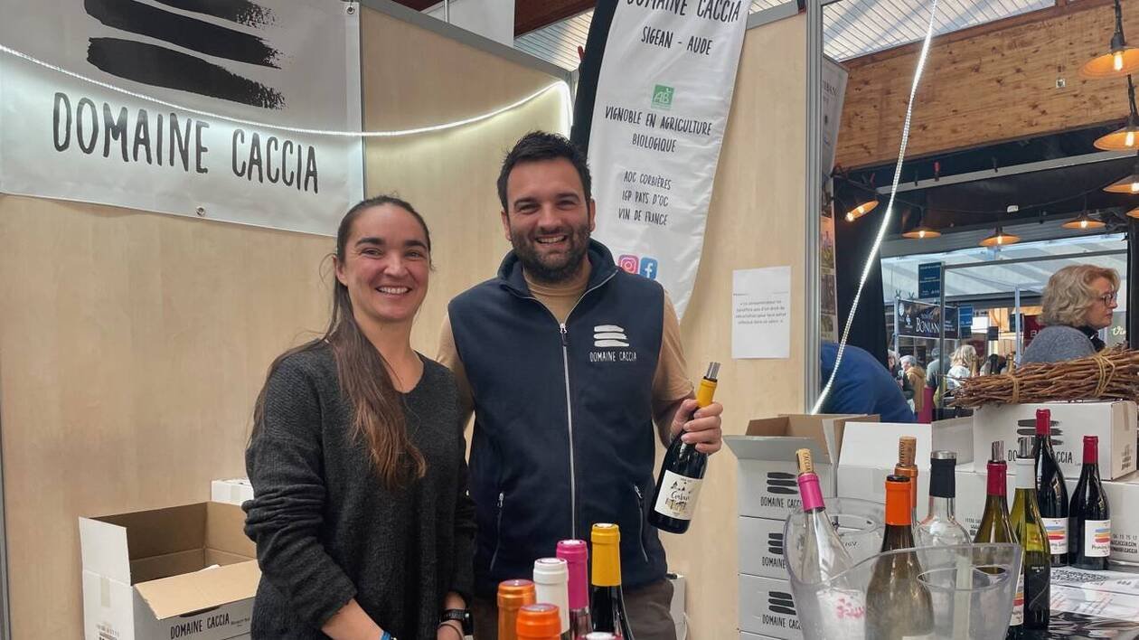 Salon Aux vignobles ! de Saint-Malo : Jérôme et Noémie font du vin bio « par conviction »