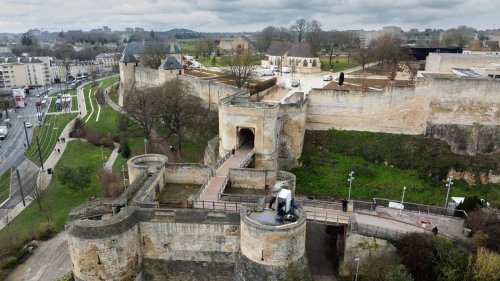 Millénaire de Caen. Le château, un nouveau parc paysager au cœur de la ville