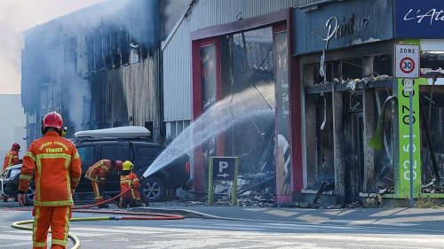 Incendie de Montaigu-Vendée : un mort et deux blessés, le feu « a priori maîtrisé »