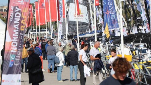 32 bateaux au départ de la Normandy Channel Race à Caen, « un record »