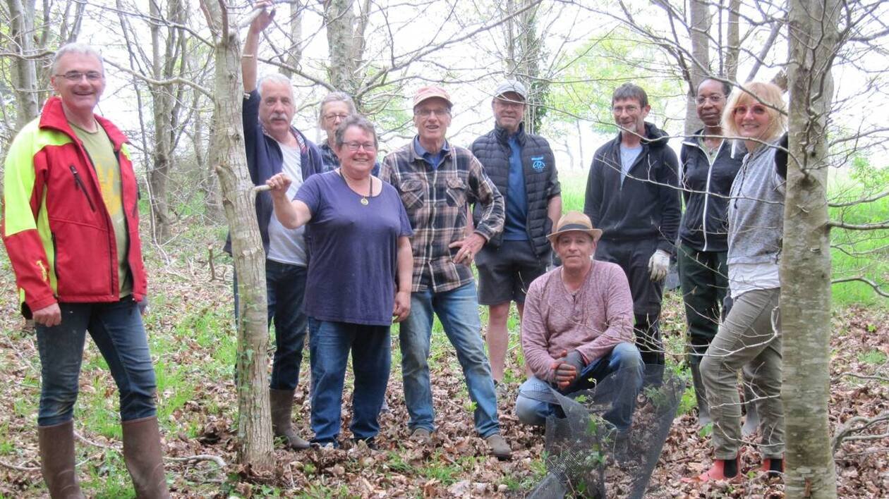 À Mellac, les jardiniers de Feunteun Don ont nettoyé la zone de captage