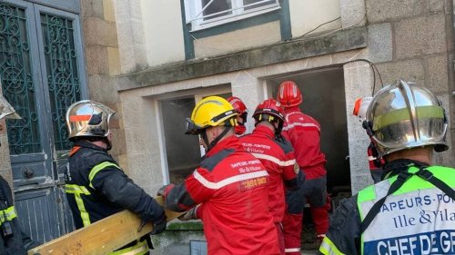 « J’ai été réveillé par un gros craquement » : leur plafond s’effondre dans le vieux Rennes