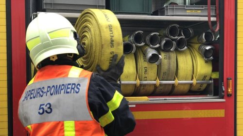 En Mayenne. Feu de pavillon près de Laval : plus de 35 pompiers engagés, un couple pris en charge