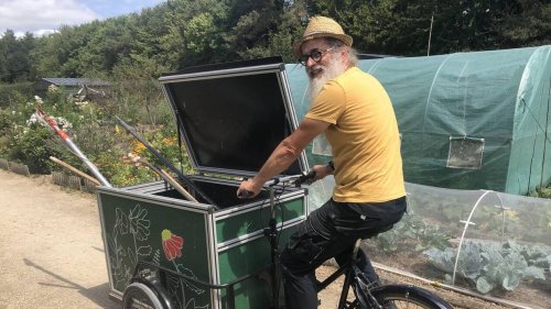 Rennes. Le jardinier à vélo veut faire germer des vocations