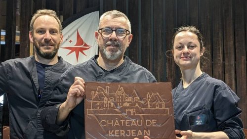 Grain de Sail réalise des effigies en chocolat pour la chasse aux œufs du patrimoine en Finistère