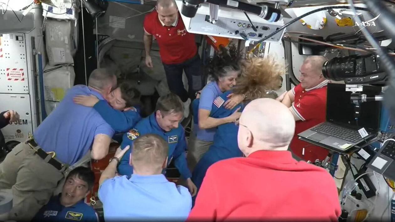 Les deux astronautes coincés dans la Station spatiale internationale s’apprêtent à rentrer sur Terre