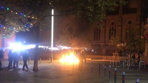 La manif d’ultra-gauche dégénère à Rennes, violents affrontements jeudi soir dans le centre-ville