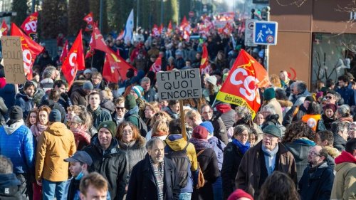 Moins de manifestants en Bretagne contre la réforme des retraites, ce mardi 7 février