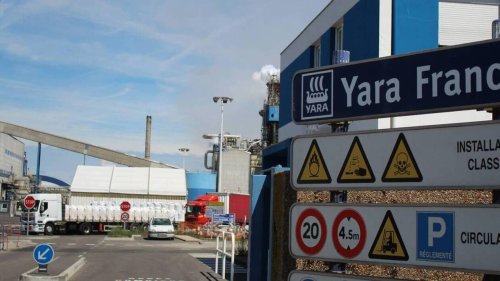 Près de Saint-Nazaire, une nouvelle fuite d’acide chez le fabricant d’engrais Yara France