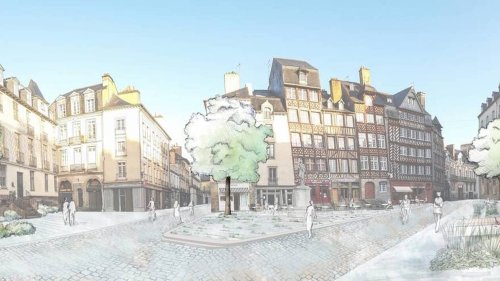 Rennes. Voici à quoi ressemblera la place végétalisée du Champ Jacquet, en 2025
