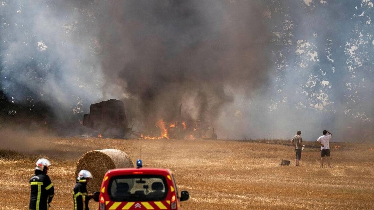 Feux de moisson : pourquoi les agriculteurs ne récoltent-ils pas la nuit pour les éviter ?