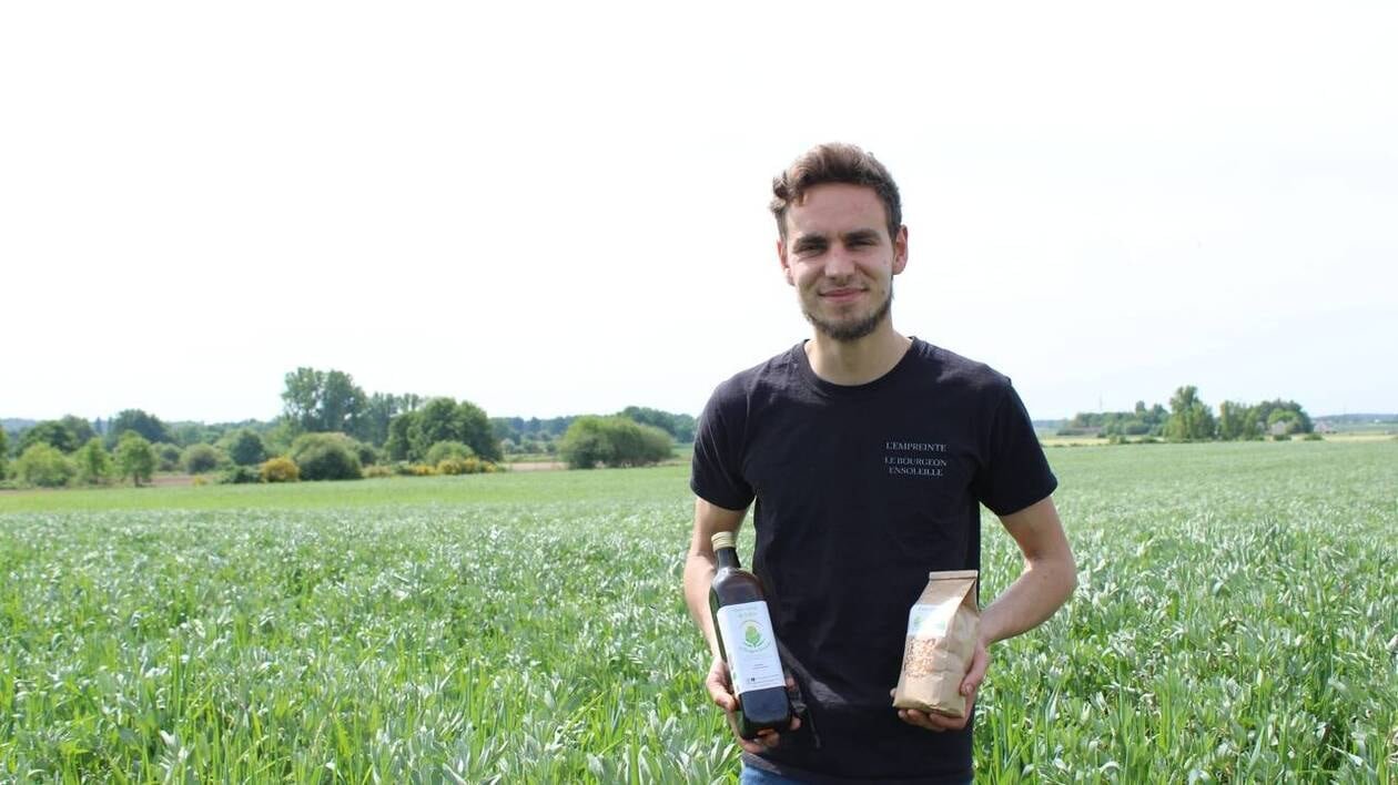 En Anjou, ce jeune agriculteur veut « rendre accessible les aliments bio et locaux »