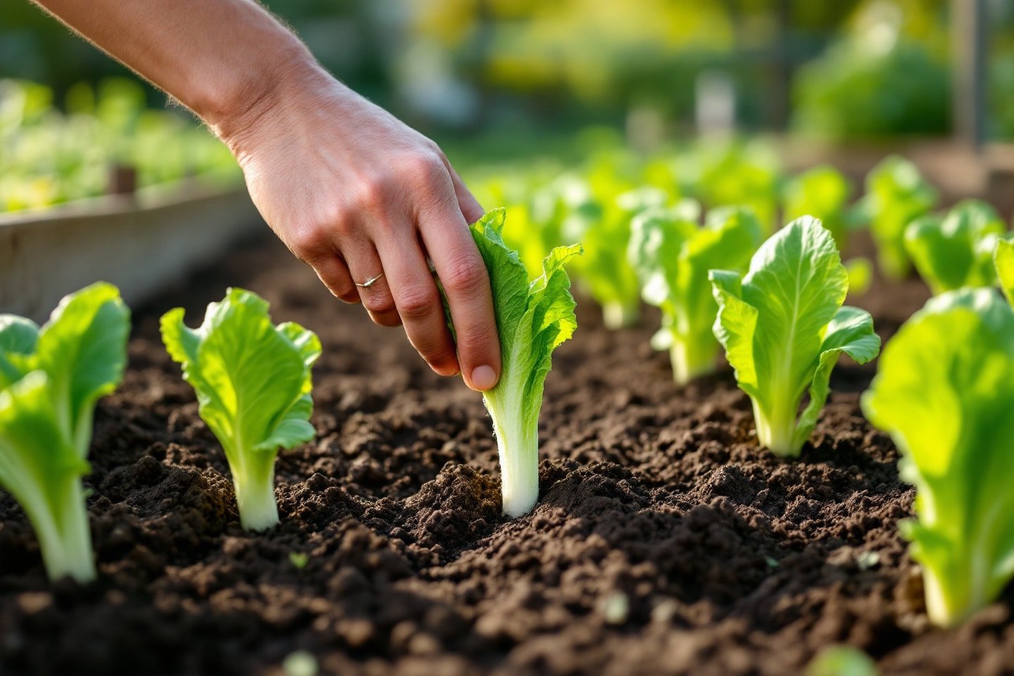 Ne jetez plus vos pieds de salades : ils peuvent renaître à nouveau avec cette astuce maligne