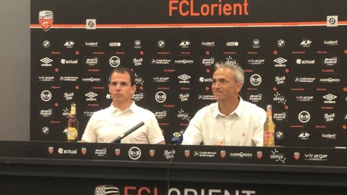 DIRECT. Suivez en direct la conférence de presse du nouvel entraîneur du FC Lorient Régis Le Bris