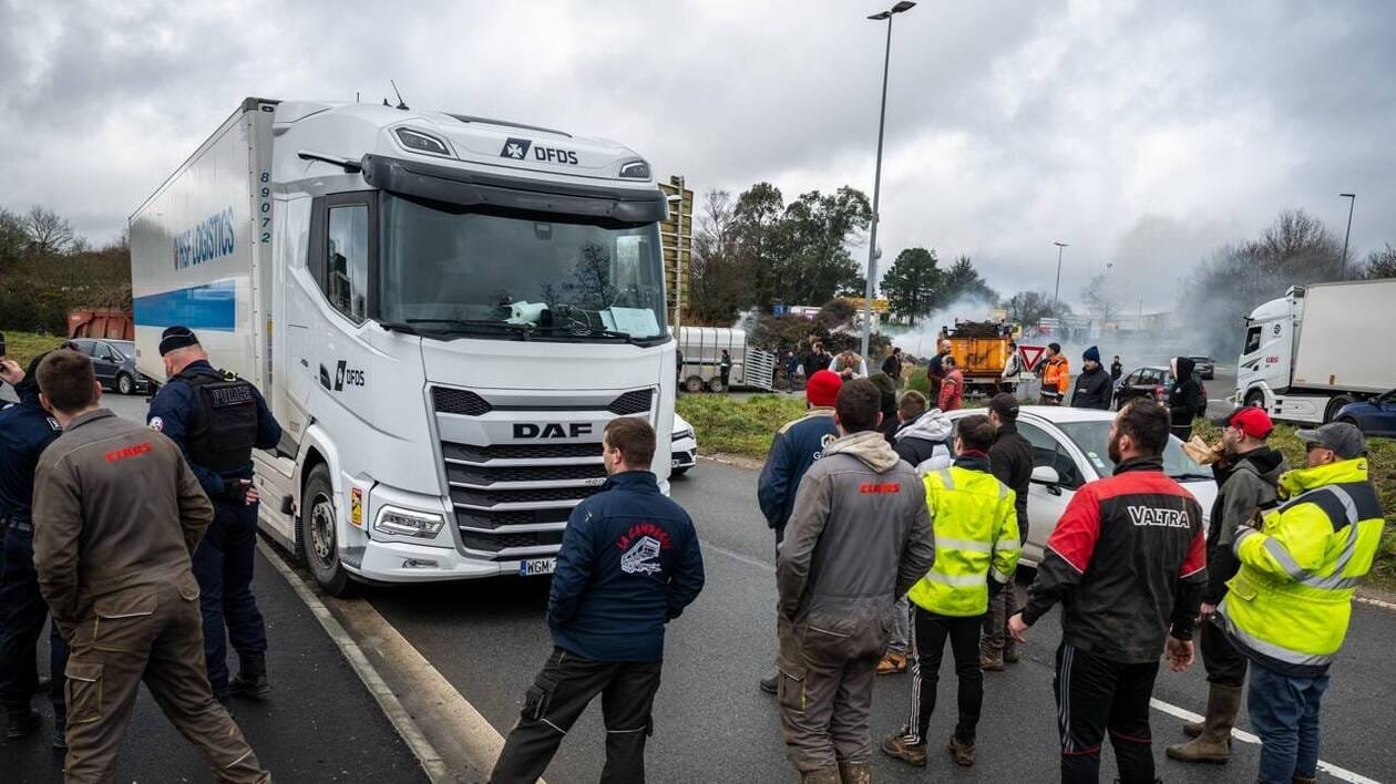 Crise agricole : quelles conditions de circulation sur la RN165 dans le Finistère, ce vendredi 16 janvier ?