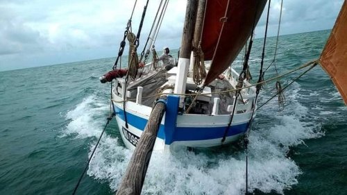 Des produits alimentaires livrés en voilier à Saint-Nazaire﻿ : un pas vers le transport durable