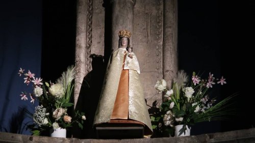 À Laval, l’iconique statue de la Vierge d’Avesnières