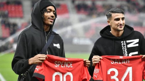 Stade Rennais. Salah et Spence présentés au public avant le match face à Strasbourg