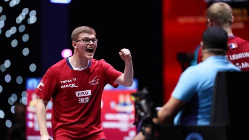 VIDÉO. Mondiaux de tennis de table : le point exquis d’Alexis Lebrun et son effet rétro imparable