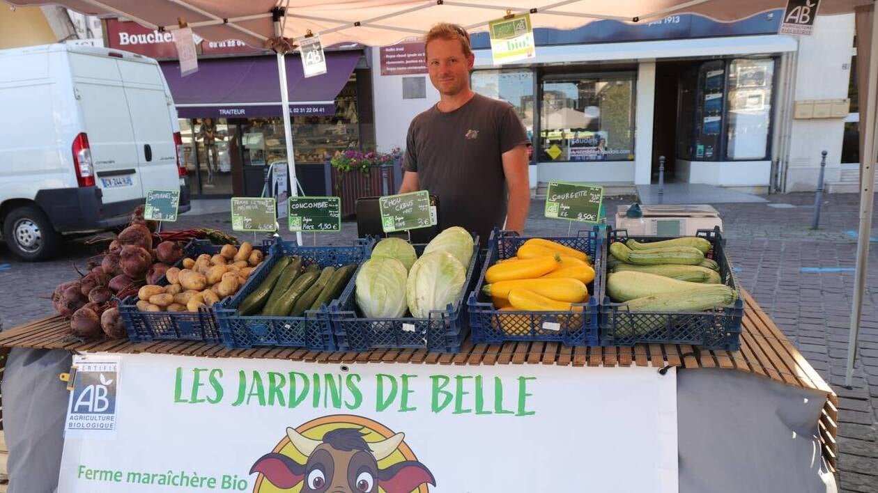 Les jardins de Belle, le petit nouveau du marché d’été d’Isigny-sur-Mer