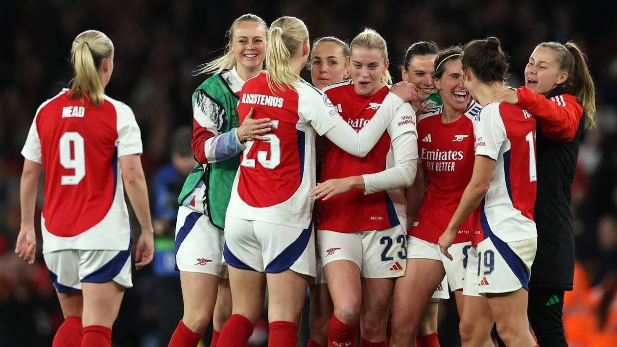 Ligue des champions féminine. Arsenal renverse le Real Madrid et affrontera l’OL en demi-finale