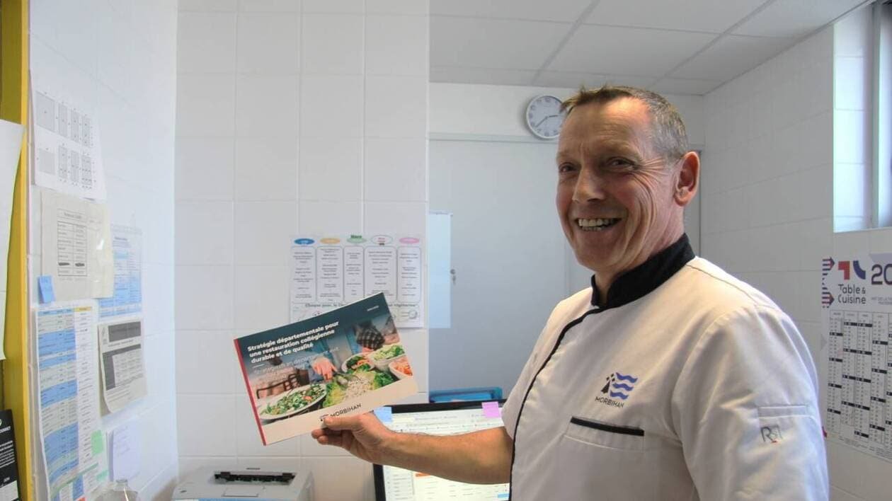 « On a éliminé les produits de la grande distribution » : ce collège vannetais à fond bio et local