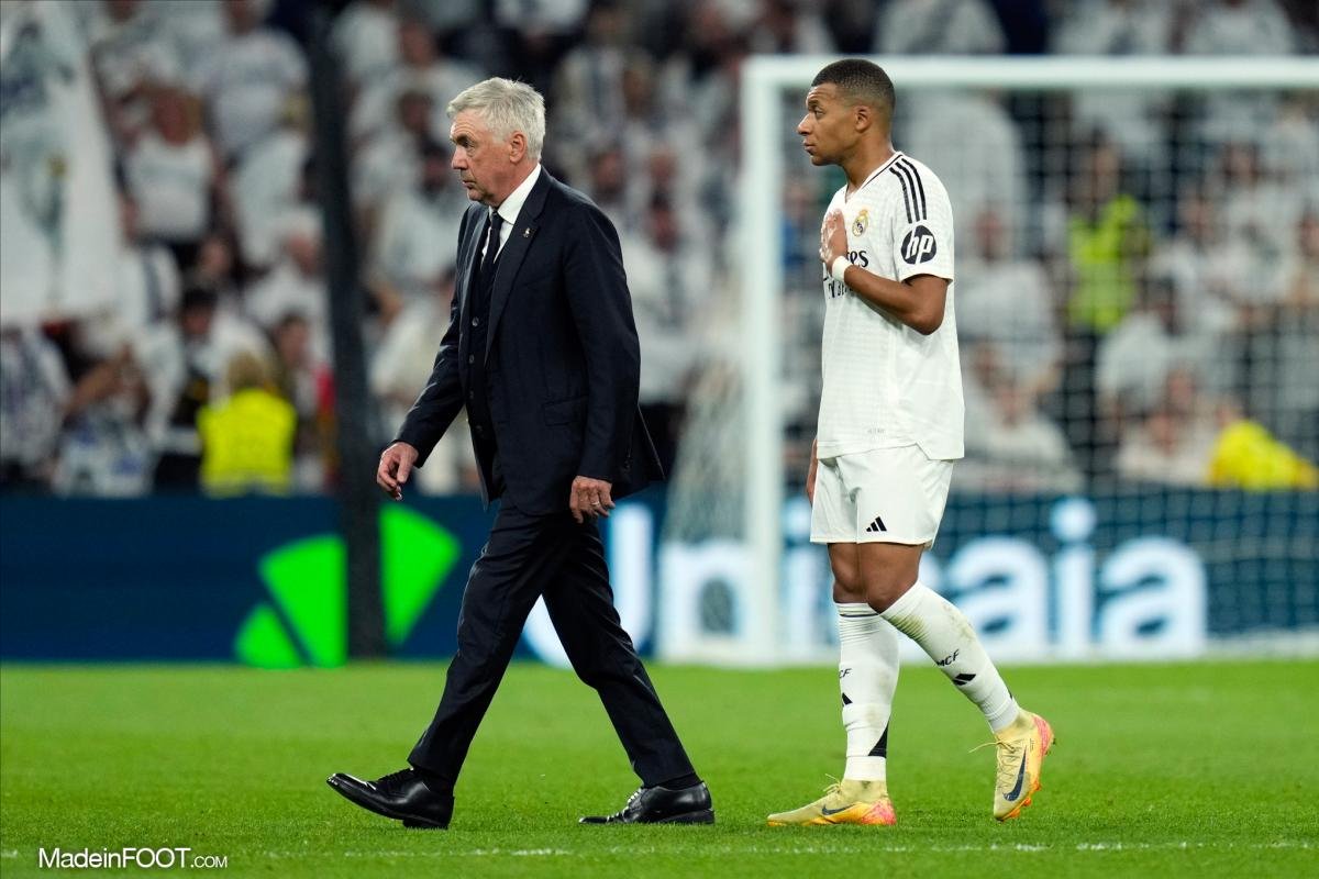 Carlo Ancelotti scandalisé après le tacle assassin sur Kylian Mbappé !