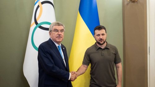 Thomas Bach annonce que le CIO va tripler son aide aux sportifs ukrainiens pour les JO 2024 et 2026