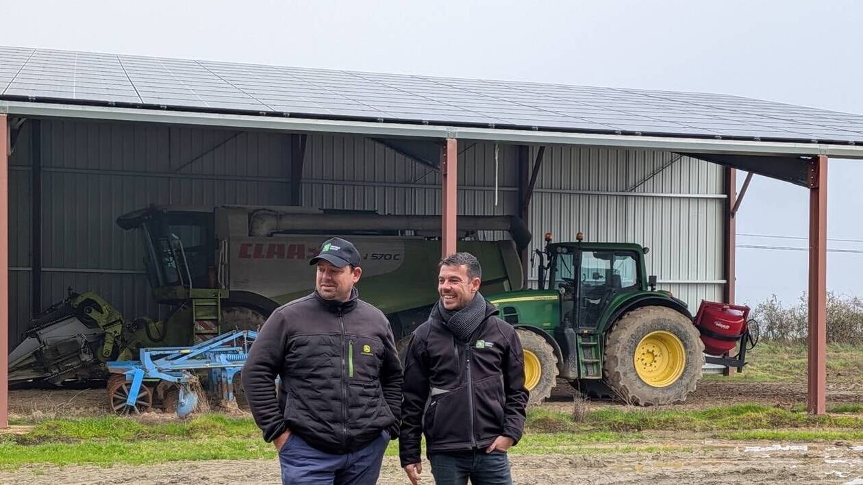 « À terme, je revendrai quelque chose que je n’ai pas payé », dit cet agriculteur qui a trois bâtiments photov