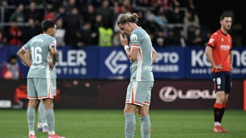 Liga. L’Atlético de Madrid concède sa sixième défaite de la saison contre Osasuna