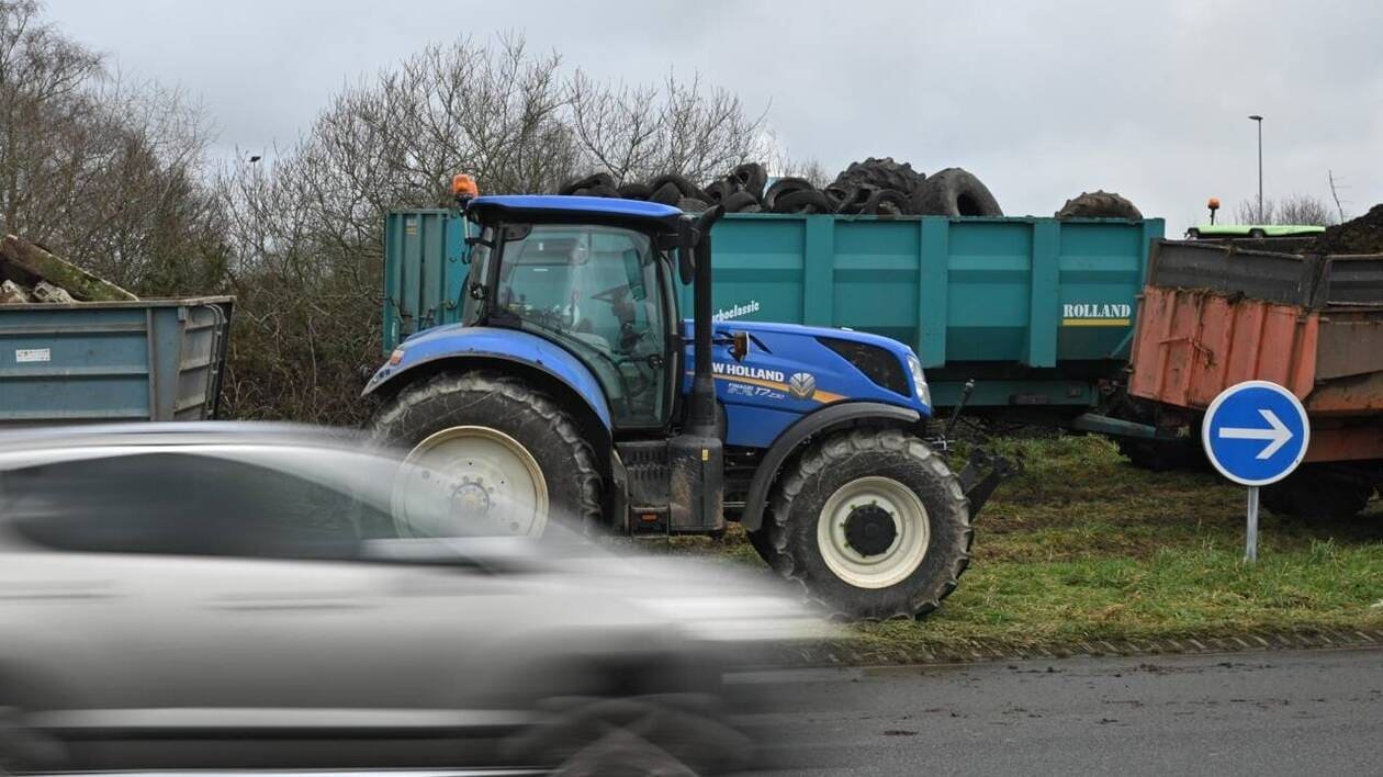 Manifestation agricole : dans le Finistère, la RN165 rouverte à l’exception de deux échangeurs