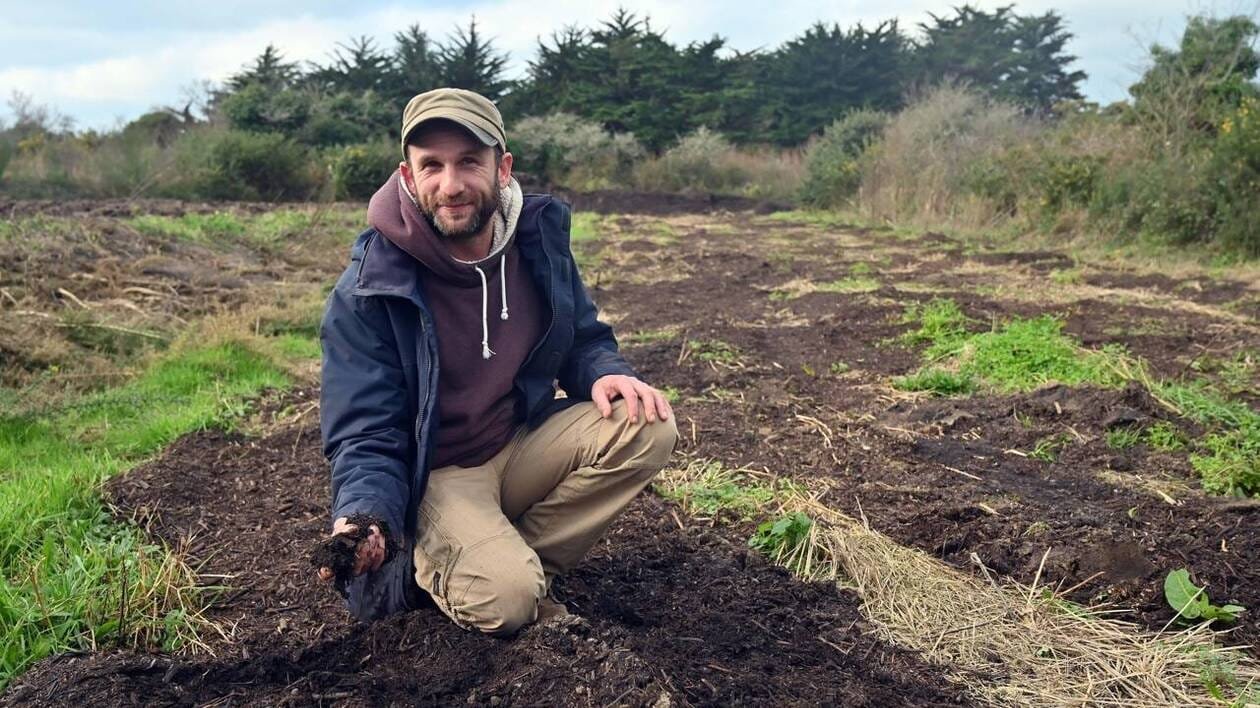 Maraîcher sur l’île d’Yeu, Benjamin Bonneau est « tellement heureux et fier de nourrir les gens »
