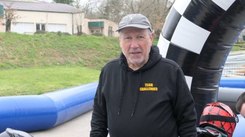 Ce Breton ouvre le plus grand circuit gonflable de France:20 mètres de long pour faire de la vitesse