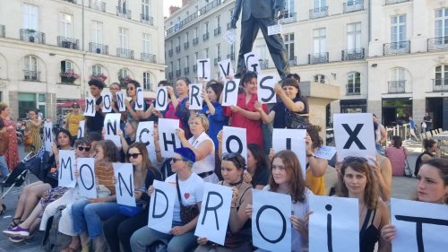 À Nantes, 500 personnes pour défendre le droit à l’avortement